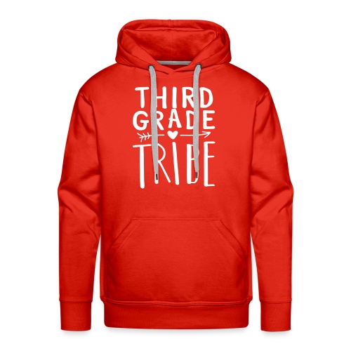Third Grade Tribe Teacher Team T-Shirts - Men's Premium Hoodie