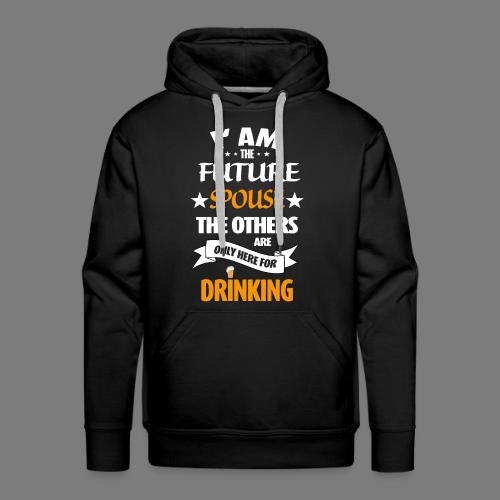 Future Husband Bachelor Party Marriage Spouse - Men's Premium Hoodie
