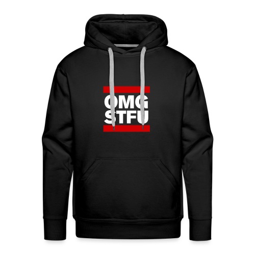 OMG STFU (white/color) - Men's Premium Hoodie