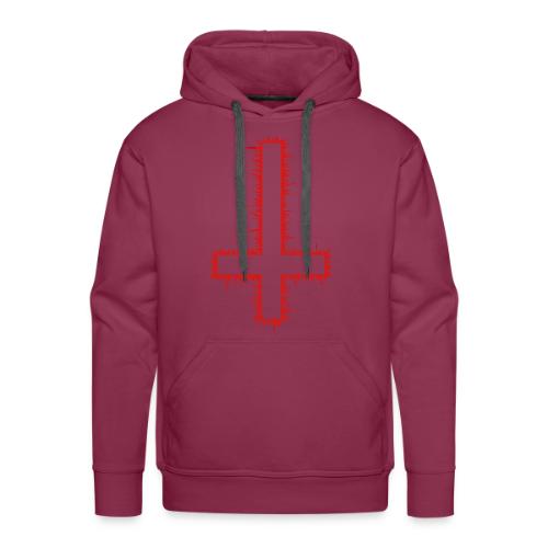 Inverted Cross - Men's Premium Hoodie