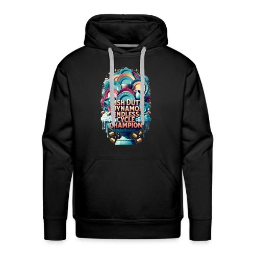 Dish Duty Dynamo T Shirt, Endless Cycle Champion - Men's Premium Hoodie