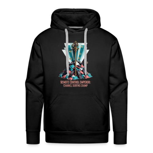 Remote Control Emperor T Shirt - Men's Premium Hoodie