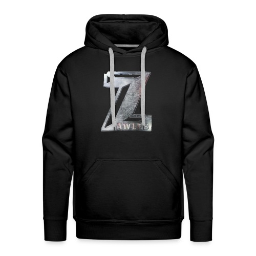 Zawles - metal logo - Men's Premium Hoodie