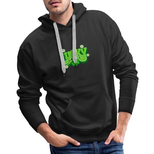 Lucky 70s Retro T-Shirt - Men's Premium Hoodie