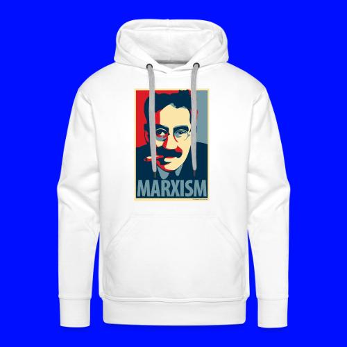Marxism: Obama Poster Parody - Men's Premium Hoodie