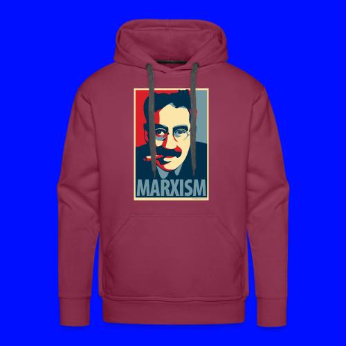 Marxism: Obama Poster Parody - Men's Premium Hoodie