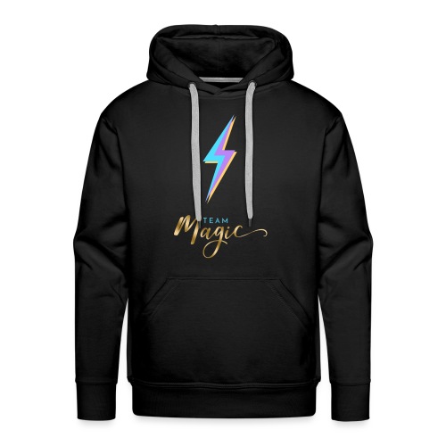 Team Magic With Lightning Bolt - Men's Premium Hoodie