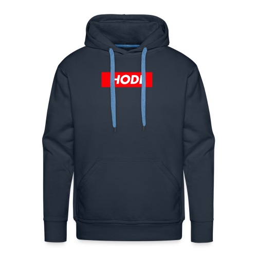 Hodl BoxLogo - Men's Premium Hoodie