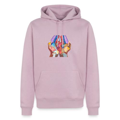 Heart in hand - Men's Premium Hoodie