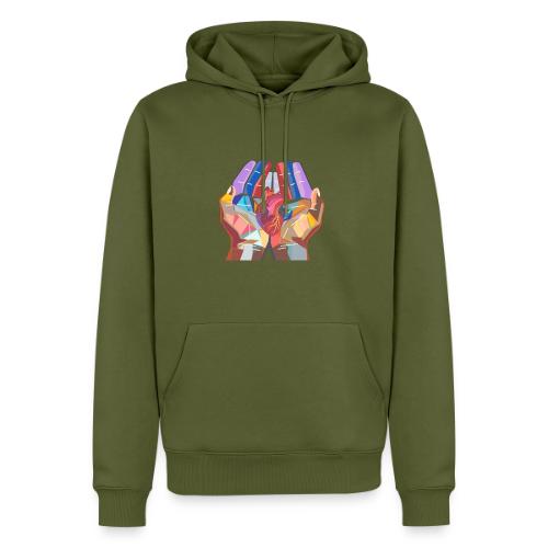 Heart in hand - Men's Premium Hoodie