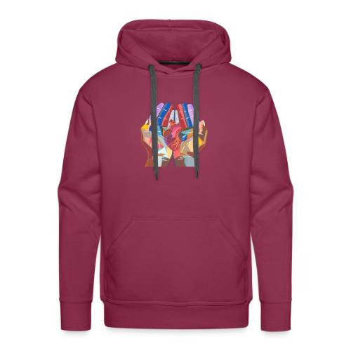 Heart in hand - Men's Premium Hoodie