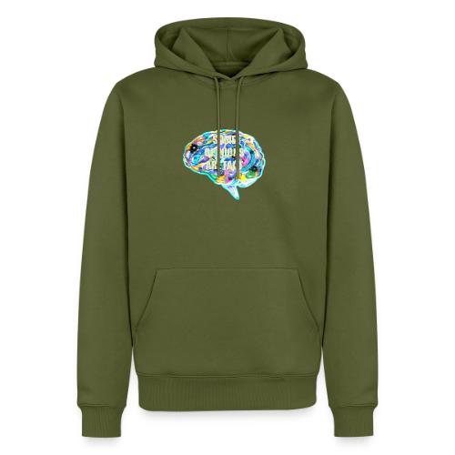 brain fact - Men's Premium Hoodie
