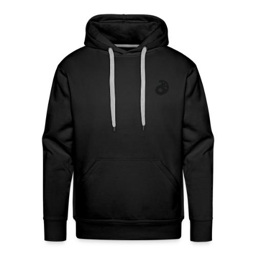 Black Embroidered Palette - Men's Premium Hoodie
