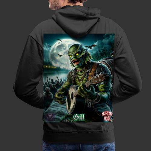 Monster Mosh 2024 Tour Gill On Banjo (G-004B) - Men's Premium Hoodie