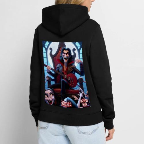 Monster Mosh 2024 Tour Drac on Guitar (D-005A) - Men's Premium Hoodie