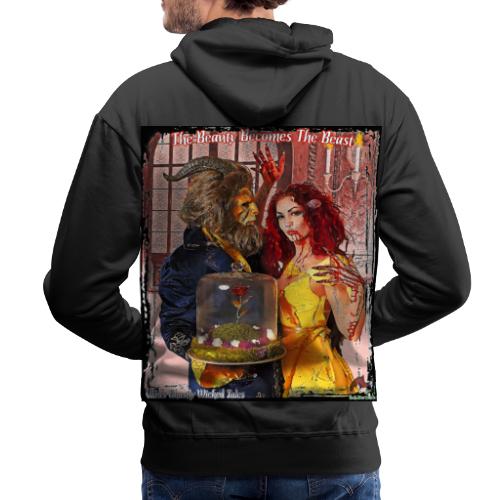 The Beauty Becomes The Beast F01 - Toon Version - Men's Premium Hoodie