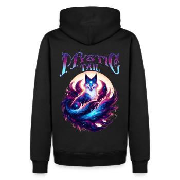 Mystic Tail - Men's Premium Hoodie - black - Back - Nico (187cm)