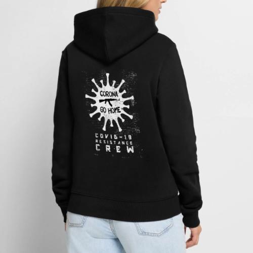 CORONA GO HOME / COVID-19 RESISTANCE CRE - Men's Premium Hoodie