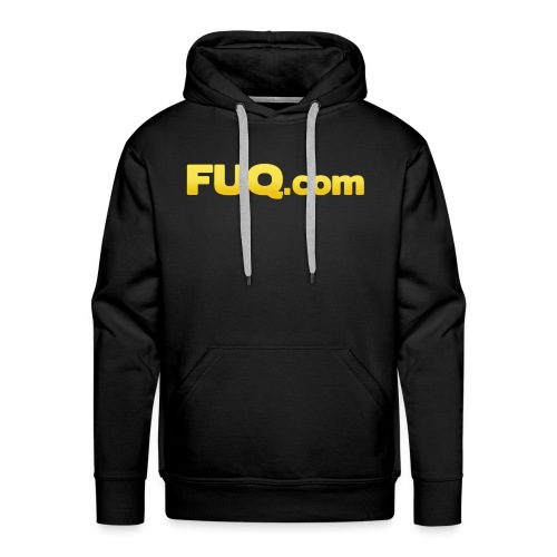 FUQ_logo(discreet) - Men's Premium Hoodie