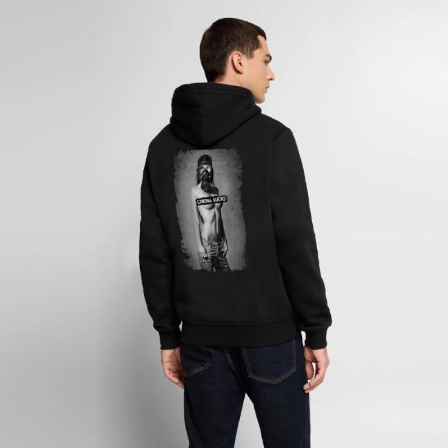 nude girl with gas mask - CORONA SUCKS