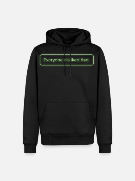 Design metadata request - Men's Premium Hoodie - black