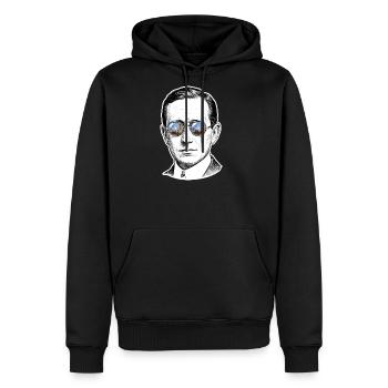 Guglielmo Marconi Radio Transmission Shades Reflec - Men's Premium Hoodie - black - Front - Nico (187cm) & Julia (174cm)