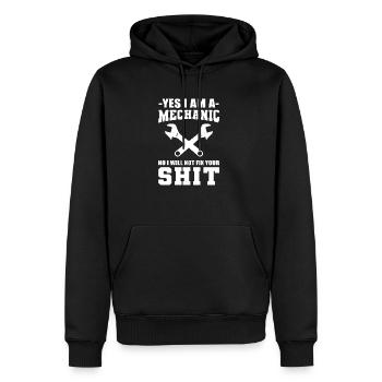 Not Fix Shit Car Racer Gift - Men's Premium Hoodie - black - Front - Nico (187cm) & Julia (174cm)