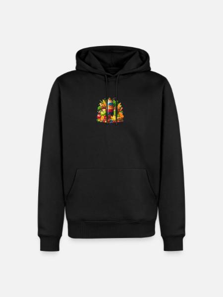 Summer, - Men's Premium Hoodie - black