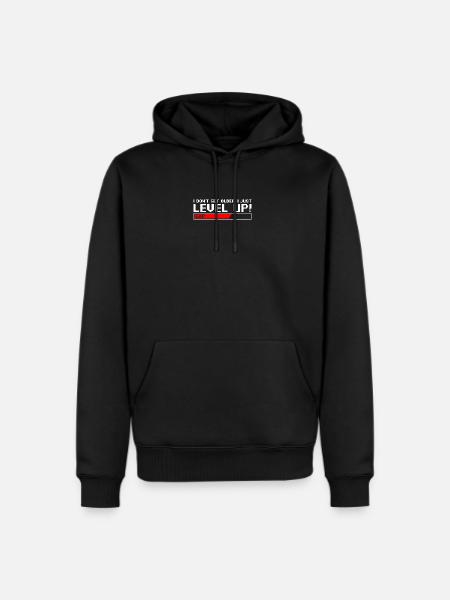 Level up - Men's Premium Hoodie - black