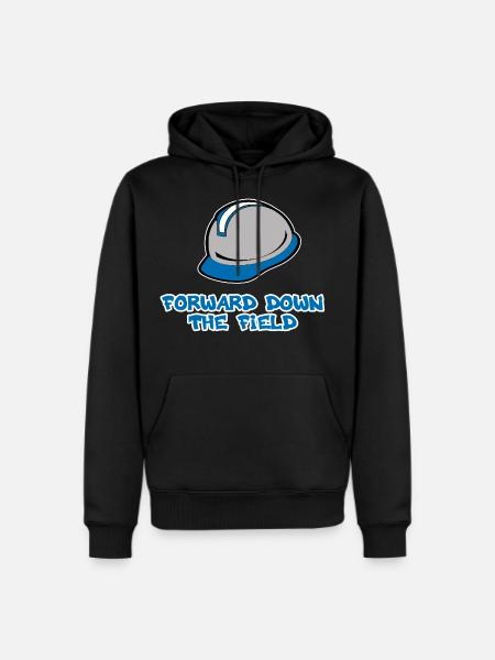 Forward Down the Field - Men's Premium Hoodie - black
