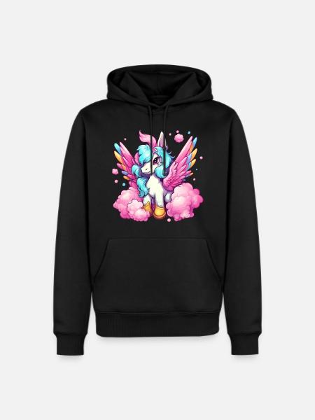 Pegasus - Men's Premium Hoodie - black