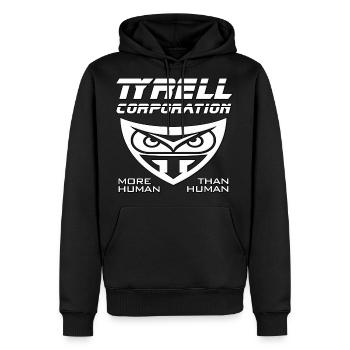 Tyrell Corporation Blade Runner - Men's Premium Hoodie - black - Front - Nico (187cm) & Julia (174cm)