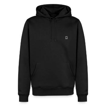 fractals - Men's Premium Hoodie - black - Front - Nico (187cm) & Julia (174cm)