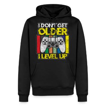 Gaming Video Game Game - Men's Premium Hoodie - black - Front - Nico (187cm) & Julia (174cm)