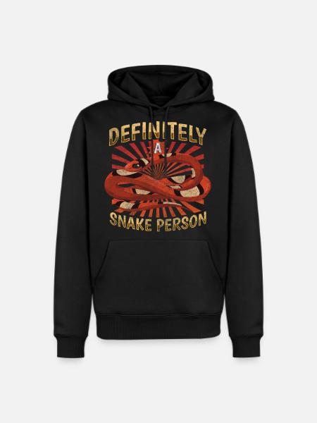 Snake Terrarium Nature - Men's Premium Hoodie - black