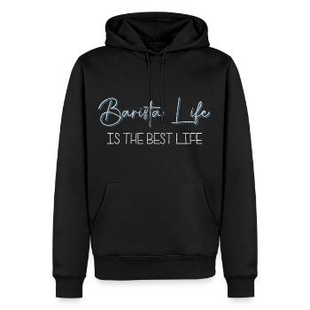 Coffee Coffee Drinker Milk Morning Grouch - Men's Premium Hoodie - black - Front - Nico (187cm) & Julia (174cm)