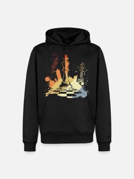 Chess Pieces - Men's Premium Hoodie - black