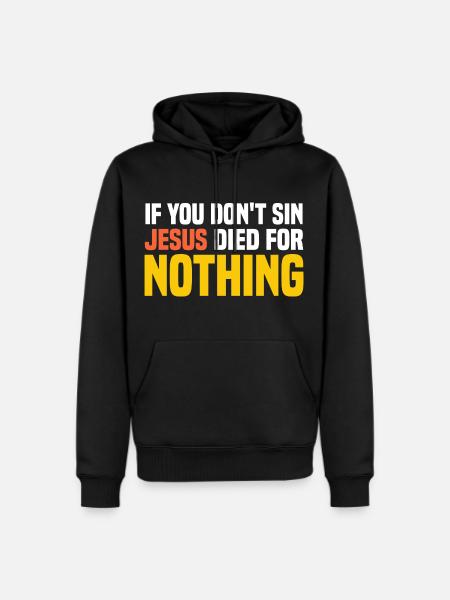 atheist - Men's Premium Hoodie - black