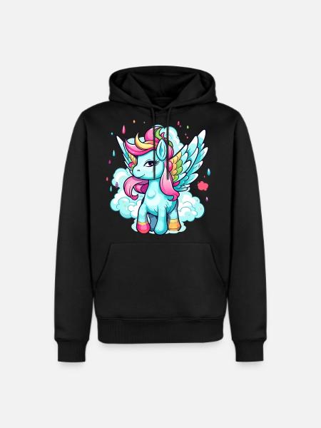 Pegasus - Men's Premium Hoodie - black