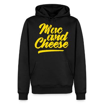 Caribbean Mac And Cheese - Men's Premium Hoodie - black - Front - Nico (187cm) & Julia (174cm)