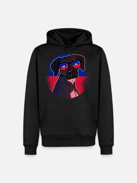 Haiti - Men's Premium Hoodie - black