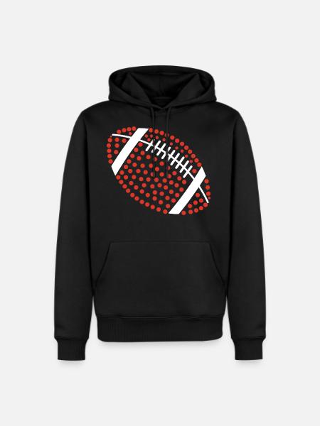 Dot American Football - Men's Premium Hoodie - black