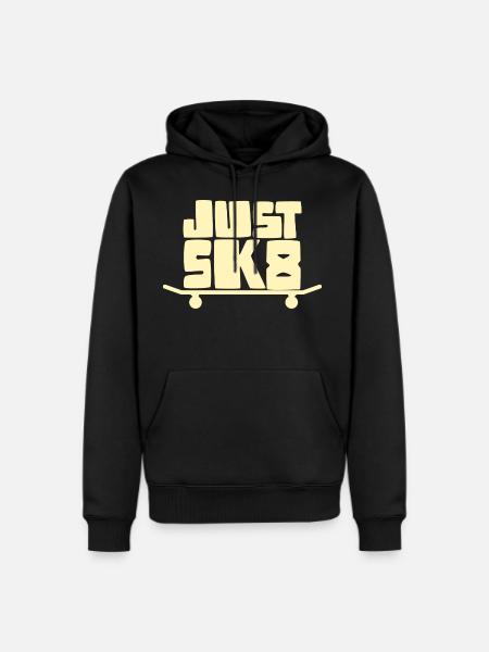Just Skate - Men's Premium Hoodie - black