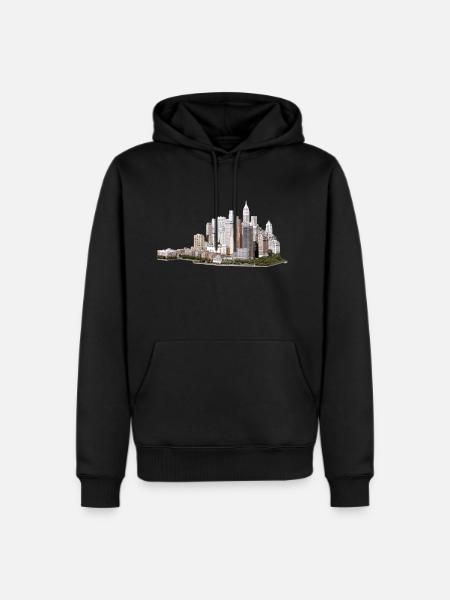New yourk - Men's Premium Hoodie - black