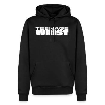 TEENAGE WRIST - Men's Premium Hoodie - black - Front - Nico (187cm) & Julia (174cm)