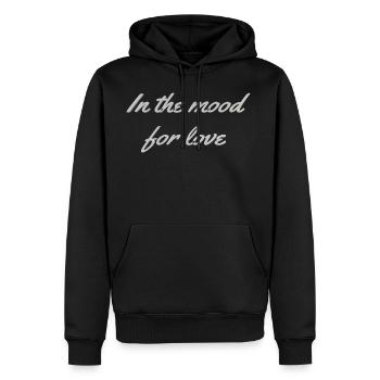 In the mood for love - Men's Premium Hoodie - black - Front - Nico (187cm) & Julia (174cm)