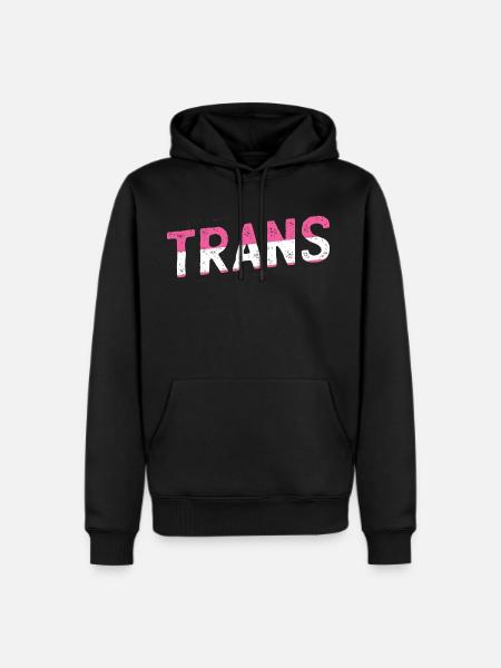 Trans - Men's Premium Hoodie - black