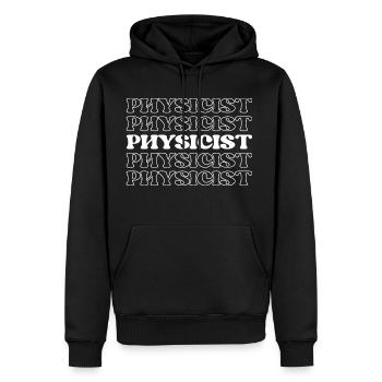 Physicist Scientist Natural Philosopher Science - Men's Premium Hoodie - black - Front - Nico (187cm) & Julia (174cm)