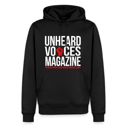 Unheard Voices Magazine with fist - Men's Premium Hoodie