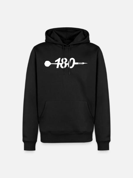 180 darts2 - Men's Premium Hoodie - black